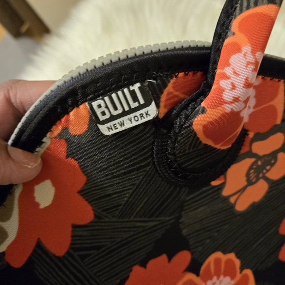 BUILT Gourmet Getaway Soft Neoprene Lunch Tote Bag - Lightweight Insulated - Picture 4 of 12